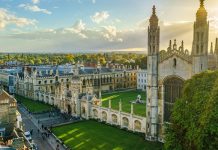 Thành phố Cambridge: Điểm du lịch Anh HOT nhất hiện nay